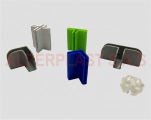 Uniones para vidrio y División de módulos